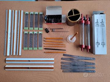 Lotto cancelleria vintage nuovi da cartoleria