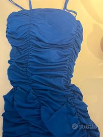 Vestito blu notte aderente