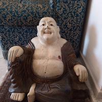 Budda in legno, da restaurare