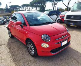 FIAT 500 1.2 LOUNGE 70cv TETTO PANORAMICO CERCHI