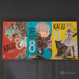 Kaiju no. 8 vol. 1,2 e 3
