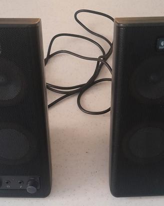 Casse acustiche Altoparlanti Logitech X-140