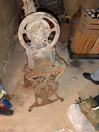 Macchina da cucire Singer per calzolaio vintage