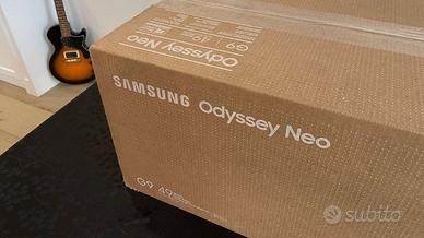 Scatola vuota e imballi Samsung G9 49’’ Odyssey