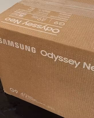 Scatola vuota e imballi Samsung G9 49’’ Odyssey