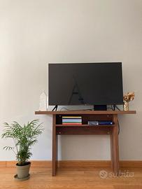 Consolle apribile a libro - tavolo in legno