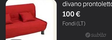 divano prontoletto