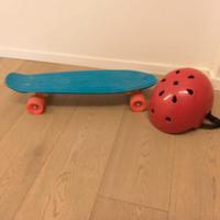 Skateboard bambino + caschetto