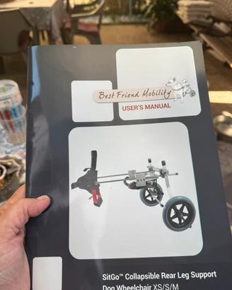Carrello per cane