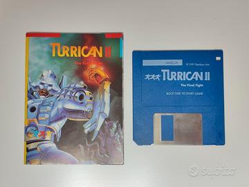 Gioco TURRICAN II per Commodore Amiga