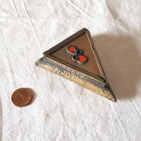 Scatolina cofanetto portagioie antico triangolare