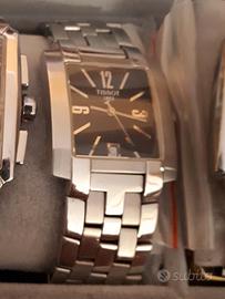 Tissot quadrato donna quadrante nero c nuovo