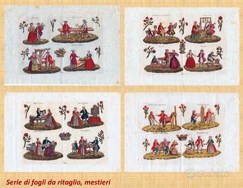 REMONDINI BASSANO  RARA SERIE DI "CHINESI"