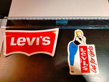 Stickers adesivi Levi's 2 pezzi