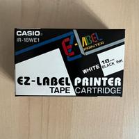 Cartucce Casio IR-18WE1 bianco 18mm