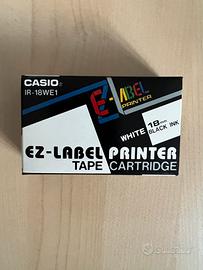 Cartucce Casio IR-18WE1 bianco 18mm