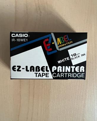 Cartucce Casio IR-18WE1 bianco 18mm