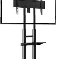 Ergosolid Supporto TV da Pavimento, Ruote Carrello