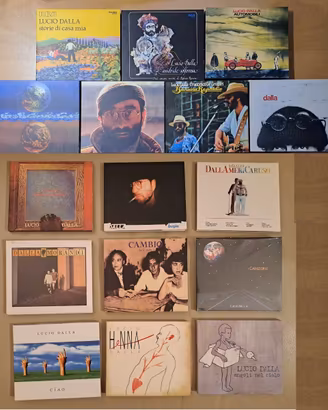 LUCIO DALLA - 16 CD digipak remastered 2012 