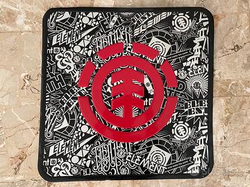 Insegna targa cartello element - skateboard