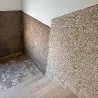 Lavaggio Basamenti in GRANIGLIA