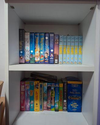 Lotto VHS Disney Originali + Classici + Serie comp