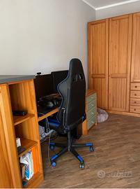 Cameretta con scrivania e lettino Grattarola