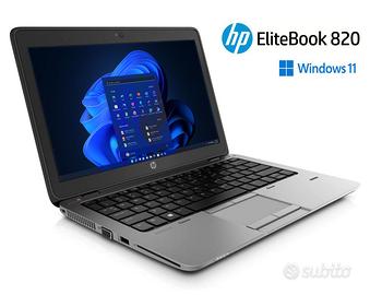 Notebook HP EliteBook 820 - Win 11 64bit
