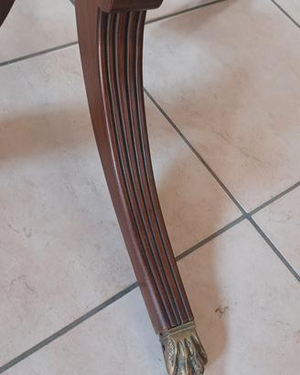 Tavolo e sedie 800 inglese antiquariato