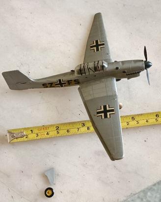 Modellino vintage Aereo Junkers Ju 87B Stuka