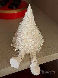 Alberello Natalizio 3D con Gambe Penzolanti