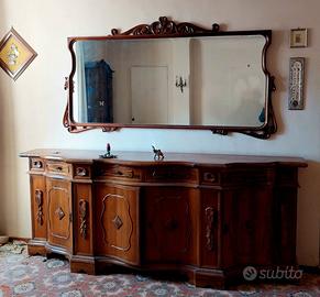 Credenza vintage anni '70 in stile Luigi XV – legn