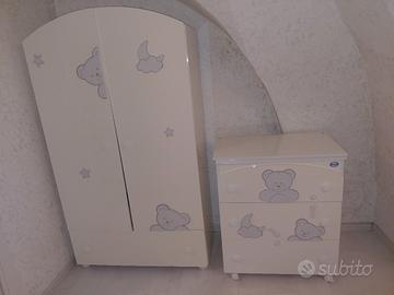 set ( armadio+mobiletto)