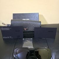 Occhiali Da Sole Prada Mod. SPR 17W Neri Originali