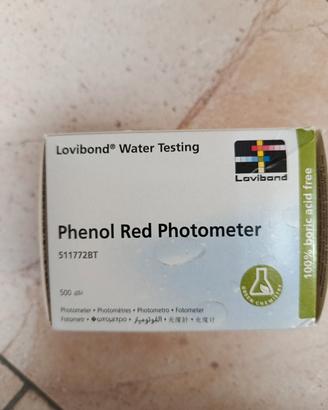 Pastiglie Lovibond Phenol Red Photometer 