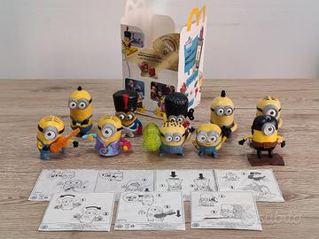 Lotto 10 Minions  McDonald's +scatola,+istruzioni