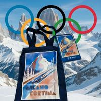 Borsa da collezione Olimpiadi Milano Cortina 2026