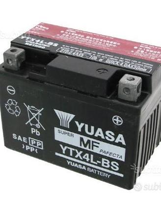 Batteria moto / scooter yuasa ytx4l-bs