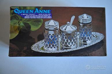 Set condimento Queen Anne