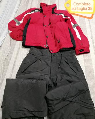 2 tute sci da bambino taglie 34 e 38
