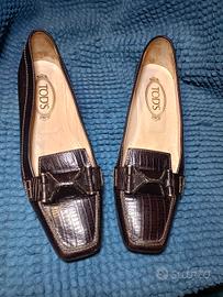 scarpe donna vintage tod's