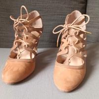 Scarpe Anna Field 40 beige tacco a spillo 10 cm.