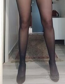 Collant neri velati
