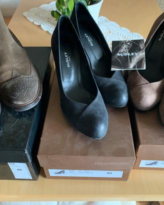 Scarpe marca Audley e stivaletti