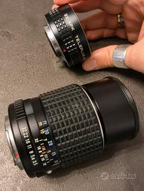 Pentax 135mm f/3.5 + moltiplicatore Kenko 2x MC4