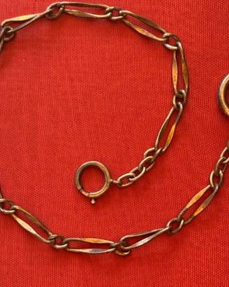 Catena antica per orologio da tasca fine '800