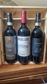 Cofanetto 3 vini Brunello di Montalcino  