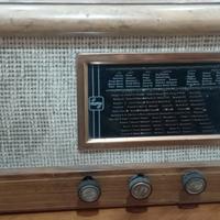 Radio antica a valvole philips 