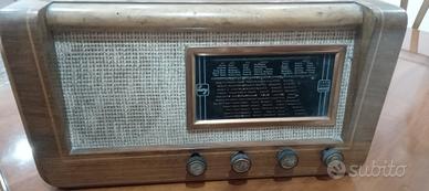 Radio antica a valvole philips 