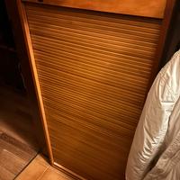 2 scarpiere a serrandina in noce